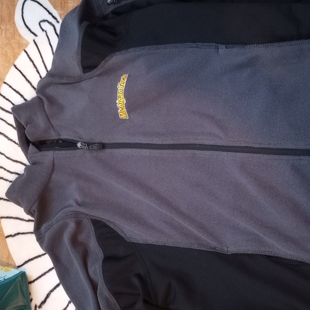 Michigan Tech zip up sweatshirt